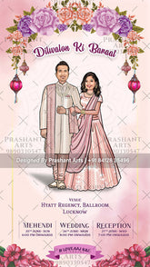 BG-010 | Impress Your Guests with Elegant Indian Wedding Invitations